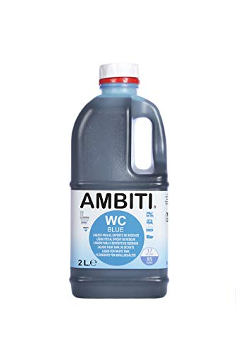 Ambiti Blue 2 L. aditivo para el depósito de residuos, aguas negras 2 litros.