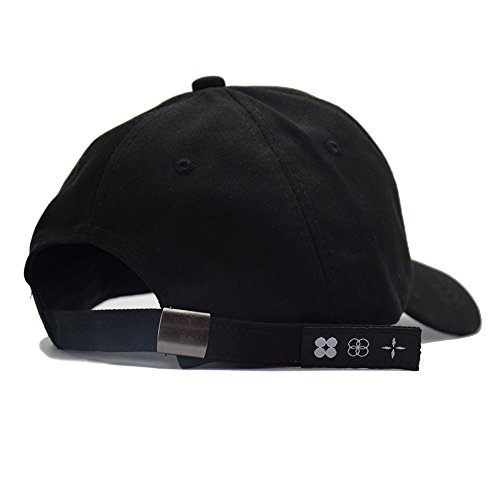 Amknn - Gorra de béisbol - para Mujer BTS Live The Wings Tour/Black Talla única