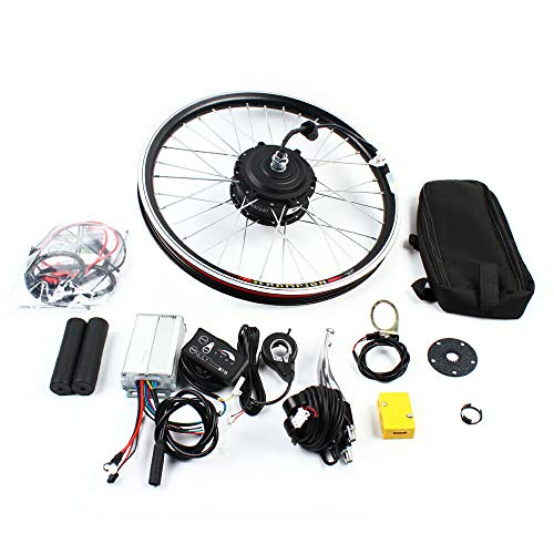 Aohuada Kit de conversión para bicicleta eléctrica de 20 pulgadas, rueda delantera de 36 V, 250 W, motor delantero