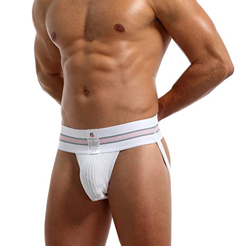 Arjen Kroos Jockstrap Suspensorio para Hombre Sexy Tanga Slips Ropa Interior Thong lencería Deporte