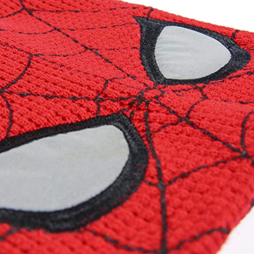 ARTESANIA CERDA Gorro con Aplicaciones Spiderman Punto, Rojo (Rojo 50), One Size (Tamaño del Fabricante:One Size) Unisex Adulto