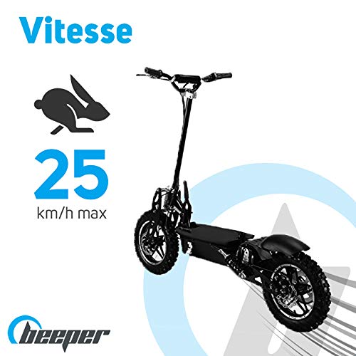 BEEPER Scooter eléctrico Cross 1000W 36V Batería Lithium-Ion FX1100 FX1100-S (FX1100-S)