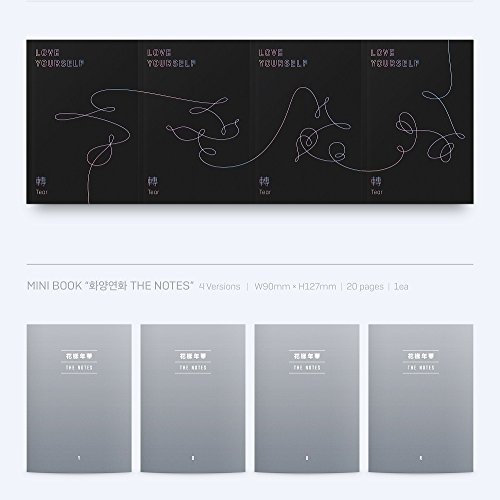 BigHit Entertainment BTS - LOVE YOURSELF 轉 Tear [R ver.] CD+Photobook+Mini Book+Photocard+Standing Photo+Folded Poster+4 Extra Photocards