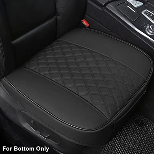 BLACK PANTHER Funda Asiento Coche,Borde de Envoltura Completo,Protector para Funda Asiento Coche Delantero(W 21.26''*D 20.87”)(1 Pieza,Negro)