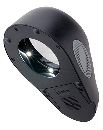 Carson LumiLoupe Ultra Lupa 5x de Sobremesa con Luz LED