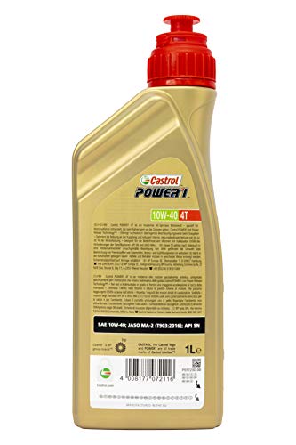 Castrol Power 1 4T 10W-40 Dorado 1L