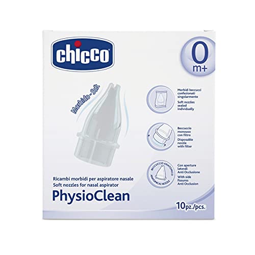 Chicco Physio Clean - Pack de 10 recambios para aspirador nasal