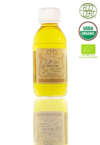 Coopérative Apia - Aceite de ajos (100% puro , ecológico y natural, 125 ml)