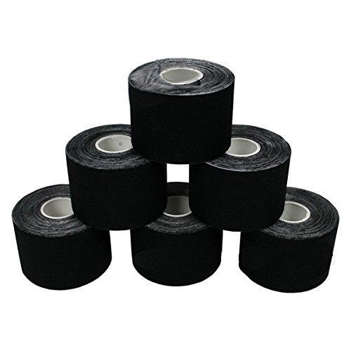 cosanter Kinesiología elástica Sports Physio Tape Vendaje – Venda elástica Taping para Fascitis Plantar tobillo Espinilleras bordes Síndrome articulado Descansa la rodilla espalda hombro