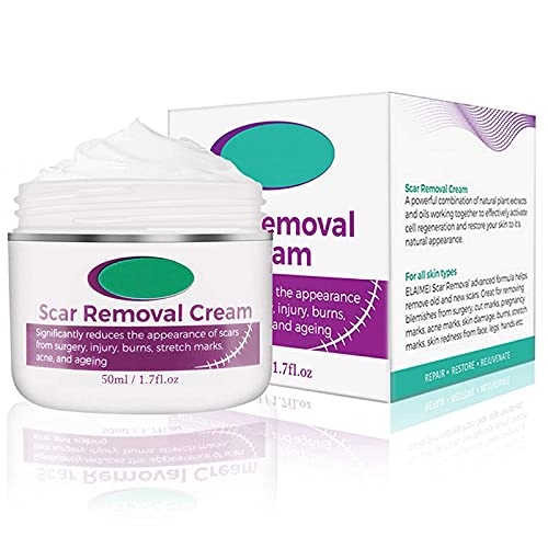 Crema para Revitalizar La Piel Sin Cicatrices, Crema para Eliminar Cicatrices, Crema para Cicatrices QuirúRgicas, Crema para EstríAs Para El Embarazo, Crema para Quemar Cicatrices (1 pieza)