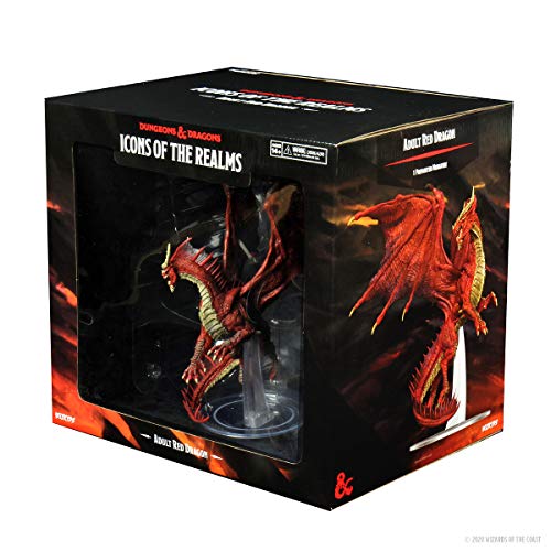 D&D Icons of The Realms: Figura premium de dragón rojo adulto