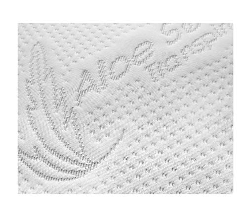 DHOME Almohada Almohadas de Copos Viscoelasticos 3D Air-System Aloe Vera Visco (150cm, 1 Unidad)