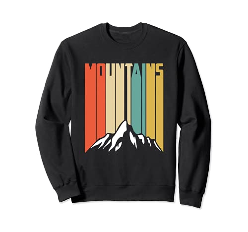 Diseño Vintage para escaladores y amantes de las montañas Sudadera