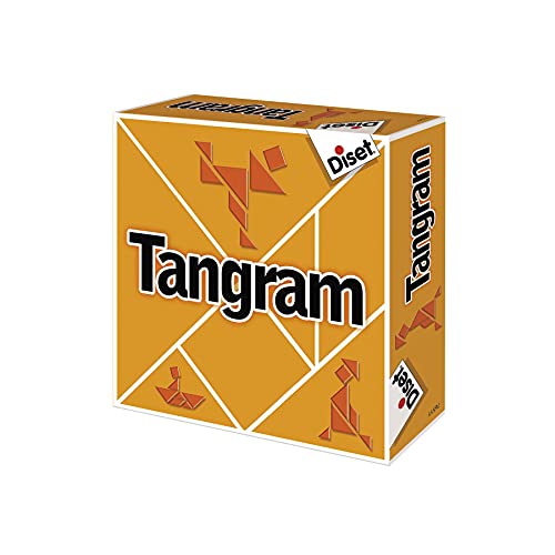 Diset- Tangram - Rompecabezas chino para crear figuras para niños a partir de 5 años