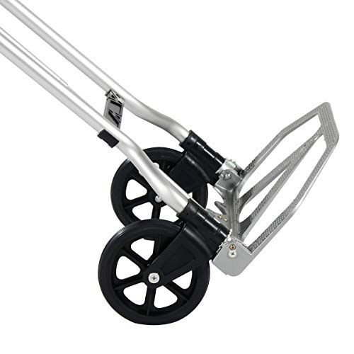 DlandHome - Carrito plegable multiusos para carretilla de mano, Wheel Diameter:15 CM