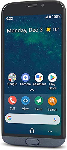 Doro 8050 - Teléfono inteligente con cámara de 13 MP para personas mayores con pantalla de 5,7 pulgadas y localización GPS [NUEVO] (acero)
