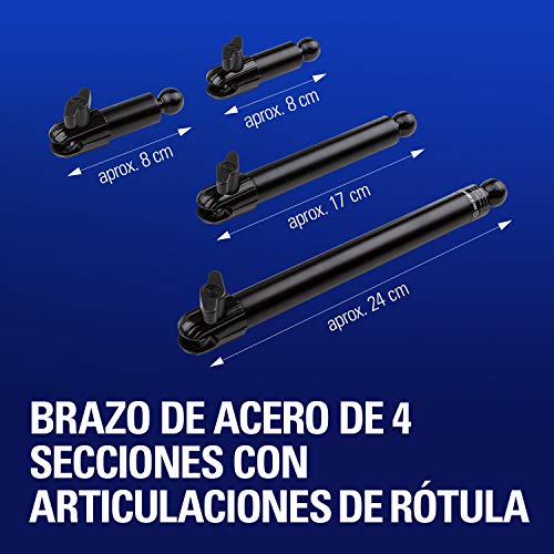 Elgato Kit de Brazos articulados para Multi Mount, cuatro tubos de acero con articulaciones de rótula, Compatible con los accesorios de Elgato Multi Mount