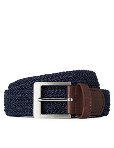 find. Webbed Stretch, Cinturón Hombre, Azul (Navy), (Talla del fabricante: Large)