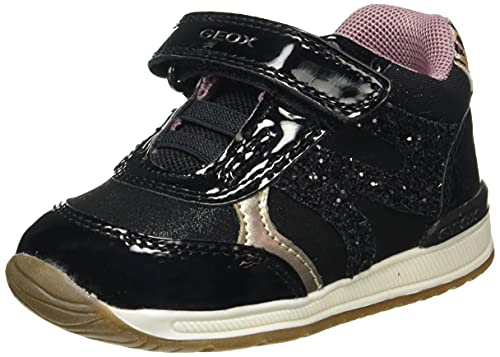 GEOX Baby Girl B RISHON GIRL FIRST STEPS BLACK_23 EU