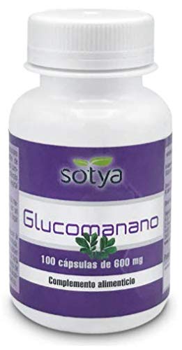 GLUCOMANANO (KONJAC) - Ideal adelgazar con efecto saciante e inhibidor del apetito - Ayuda a regular el colesterol y el tránsito intestinal.