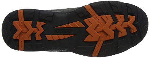 Hi-Tec Banderra II Wp zapatos de senderismo anchos de gran altura para hombre, gris (antracita grafito naranja quemado 51), 43 EU