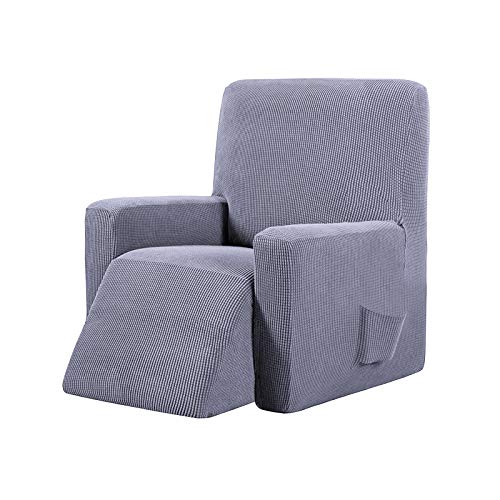 Honeyhouse Funda de sofá de Jacquard, funda elástica para sillón relax completa, funda elástica para sillón reclinable