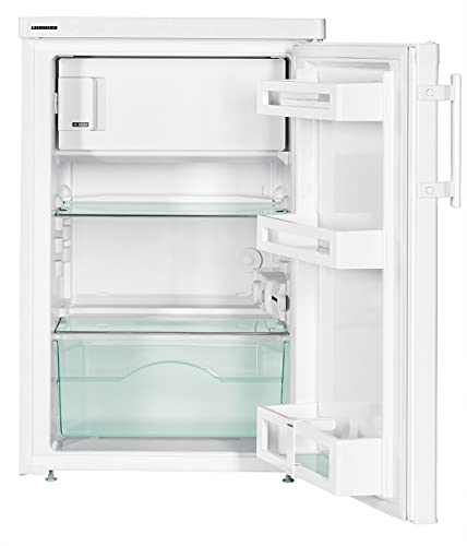 LIEBHERR Frigorífico de Mesa TP 1414 Comfort Nevera con Congelador 4* A++ 120 litros 85,0x55,4x62,3 cm 2 Estantes 1 Cajón Porta Botellas Color Blanco