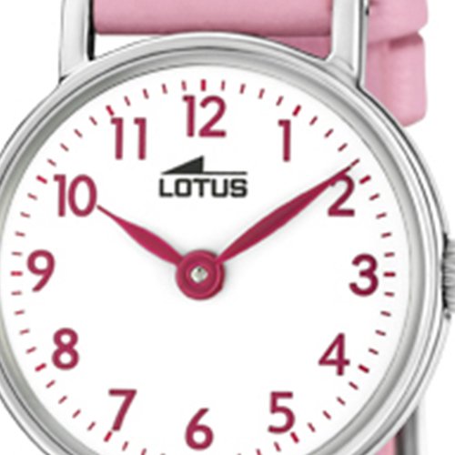 Lotus Reloj Analógico para Niñas de Cuarzo con Correa en Cuero 18409/2