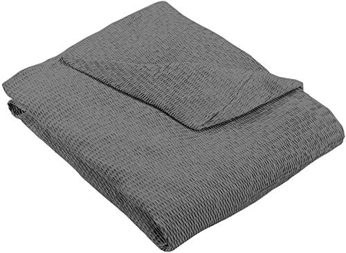 Martina Home Tunez Funda Elástica para Sofá Brazo Derecho, Tela, Gris, Tres Plazas, 240 cm a 280 cm