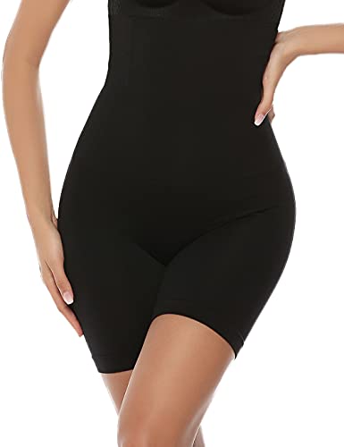 NA Pantalones Moldeadora para Mujer Abdominoplastia Elástica de Cintura Alta y Levantamiento de Cadera Fajas Reductoras Pantalones