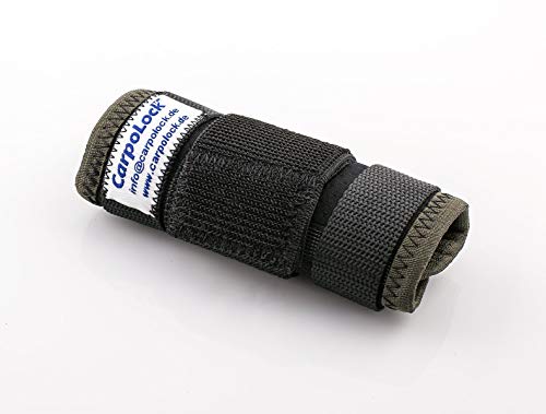 NATURE PET Vendaje para la articulación carpometacarpiana de Perro/Vendaje de protección de la articulación carpiana/Vendaje de protección de Perros Carpolock Medium Negro - XL