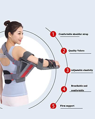 Nlight Soporte De Estabilidad De Hombro Soporte De Subluxación De Hombro Soporte De Brazo Sling Ortesis De Fijación De Brazo Soporte De Brazo Inmovilizador De Hombro para Rehabilitación De Hemiplejía