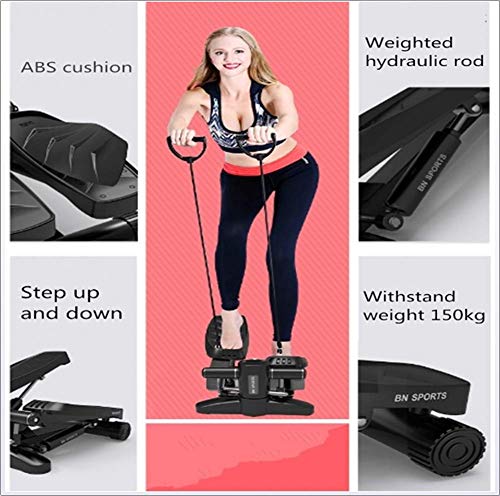 NOBUNO Casa con Tranquila casa rodante Mini Bajar de Peso multifuncionales Pedal aparatos de Gimnasia para la Tercera Edad Steppers Joven Lose Weight