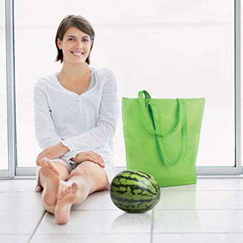 noTrash2003 Bolsa de la compra plegable con funda, ligera y estable, con revestimiento interior de aluminio, función de refrigeración, en varios colores atractivos (negro)