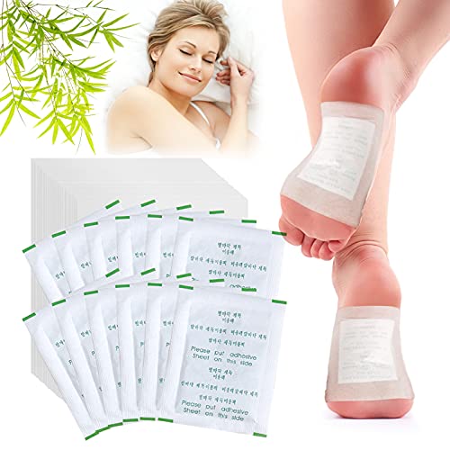 Parches Detox para Pies,Kapmore Parches Desintoxicación Desintoxicantes 100 PCS para Eliminar Toxinas Corporales1