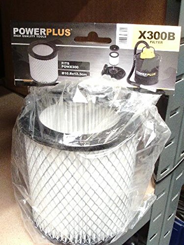 Powerplus POWX300 - Filtro de repuesto para aspiradora de cenizas Powerplus de 1200 W