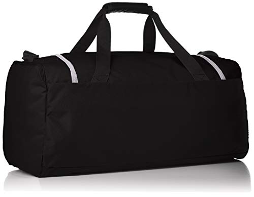 Puma Fundamentals Sports Bag M, Bolso Unisex Adulto, Gris Black, OSFA