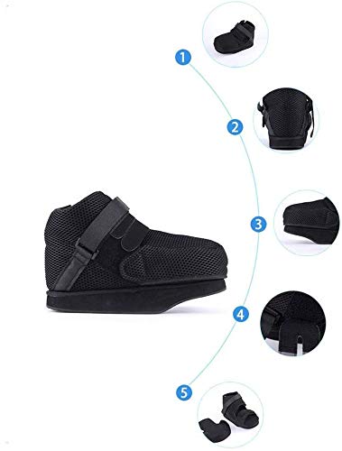 QMZDXH Cirugía Postoperatoria,Zapato Postoperatorio Fractura Roto Pie Zapato Soporte Ortopédico Fractura Pie Ideal para Hombre Mujer Apto