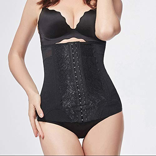 REALDE Mujer Corset Reductor Adelgazante Mujer Fajas Reductoras Adelgazantes para Body Mujer Fajas Cómodas y Ligeras Abdomen con Gancho cómodo Body Reductor Shapewear