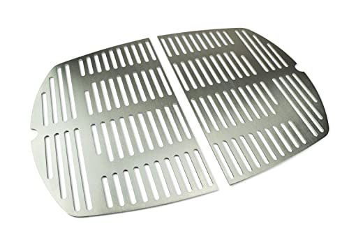 Rejillas de Acero Inoxidable y Placas de Parrilla adecuadas para Weber Q100 Q200 Q300 Series, Tamaño :Grillrost Q200/Q2000 Baureihe