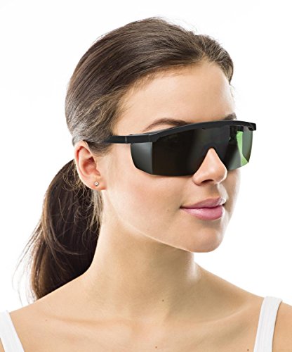 SafeLightPro F2 - Gafas de protección para depilación HPL/IPL, Protección UV