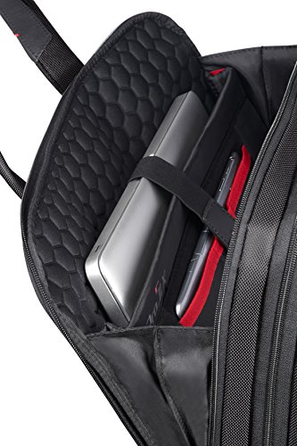 Samsonite PRO-DLX 5 - Bailhandle Expandable for 15.6 pulgadas Laptop 17/23L 2.6 Kg Maletín, 42 cm, 17 litros, Negro (Black)