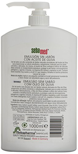 Sebamed Emulsión sin Jabón con Aceite de Oliva - 1000 ml