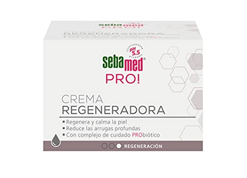 Sebamed Pro! Crema Regeneradora - Con probióticos. Promueve la función barrera desde el interior. Combate el envejecimiento prematuro de la piel causado por factores ambientales