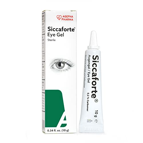 Siccaforte | Lágrimas Artificiales con Carbómero | Suaves, Hidratantes y Reparadoras | Ayudan con los Ojos Irritados | Alivio a Largo Plazo