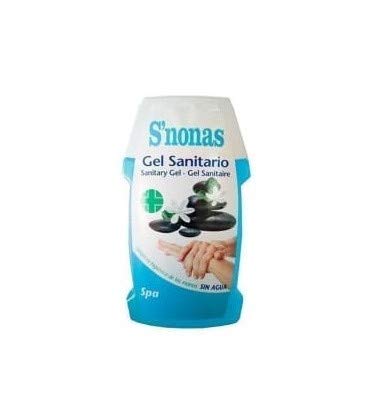 S'NONAS GEL SANITARIO SPA 75% VOL.