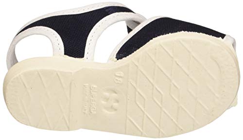 Superga 1200-cotj, Sandalias de Talón Abierto Unisex niños, Azul (Navy 940), 24 EU