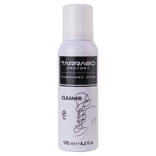 Tarrago | Sneakers Cleaner Apto para Todo Tipo de Zapatiilas 125 ml | Limpiador para Sneakers y Zapatillas de Cuero, Cuero Sintético y Lona | Con Ingredientes Naturales | Incoloro |