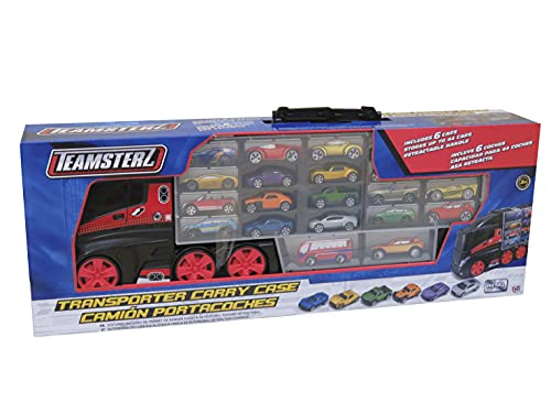 Teamsterz 1416585 Camión Portacoches con 6 Coches