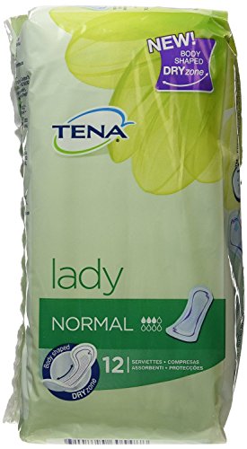 Tena Lady Normal Pads - 2 paquetes de 24 (48 almohadillas)